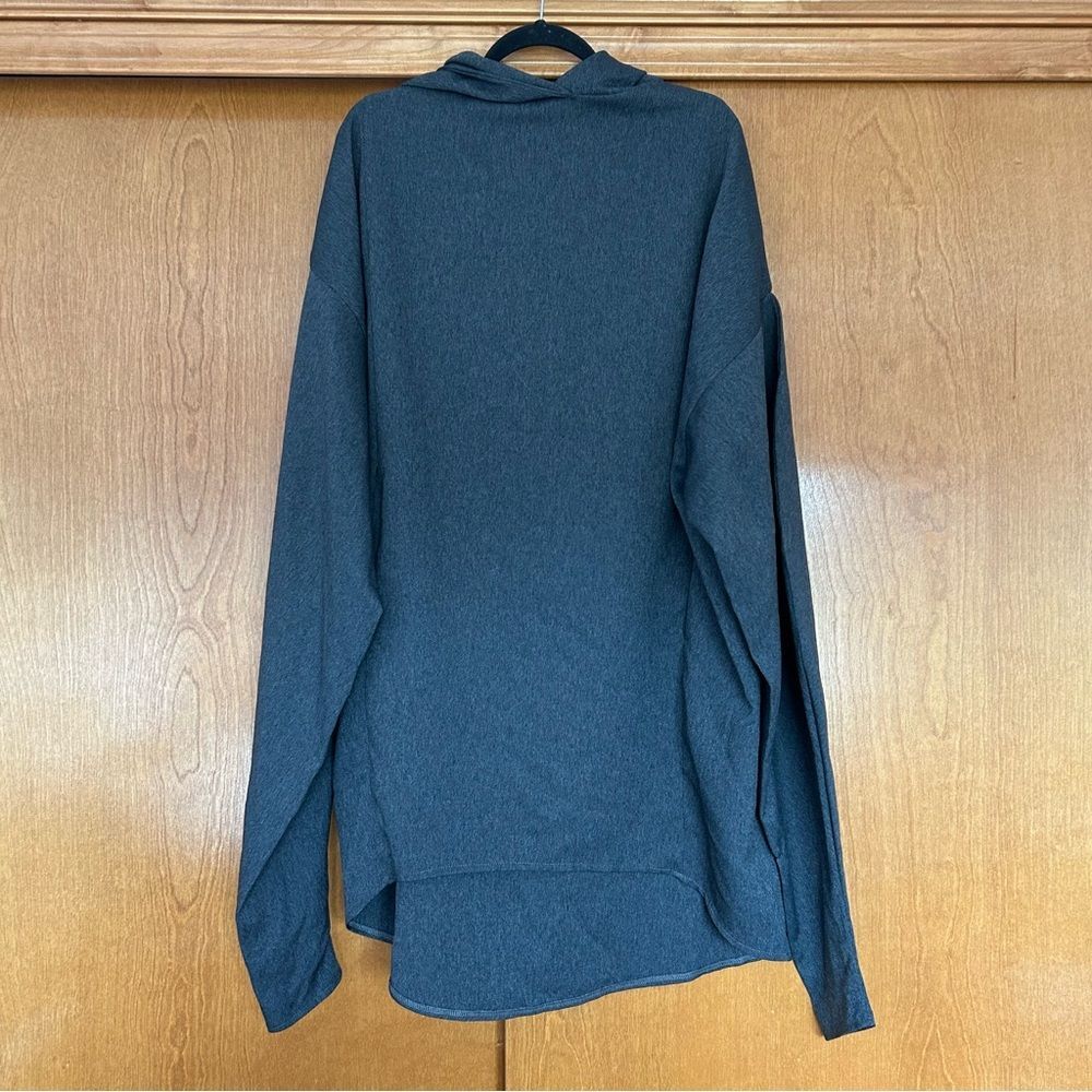 Meem Label Grey Pullover Hoodie Dress One Size